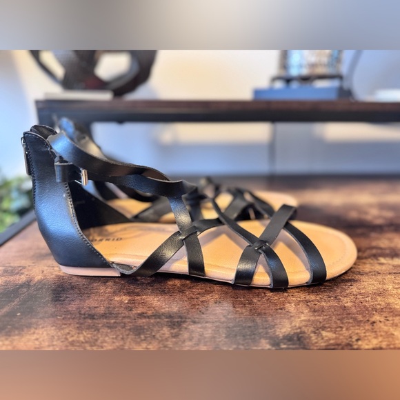 Torrid black gladiator style sandal Size 11.5ww - Picture 11 of 11